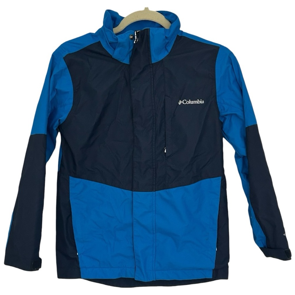 Columbia Kids Two-Tone Blue Raincoat
